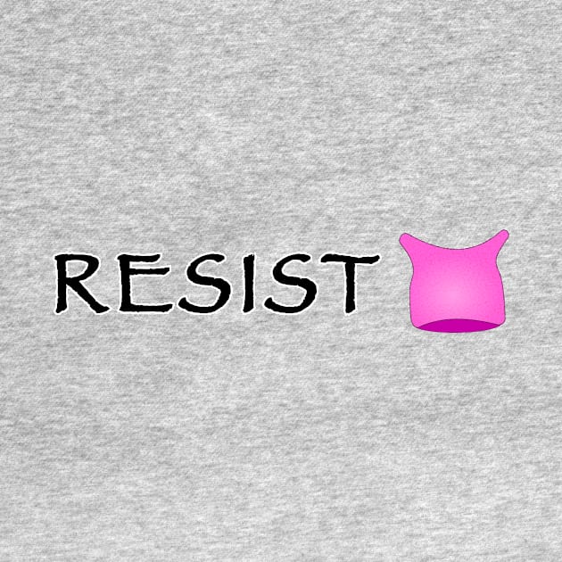 Pussyhat Resist by NiftyGaloot